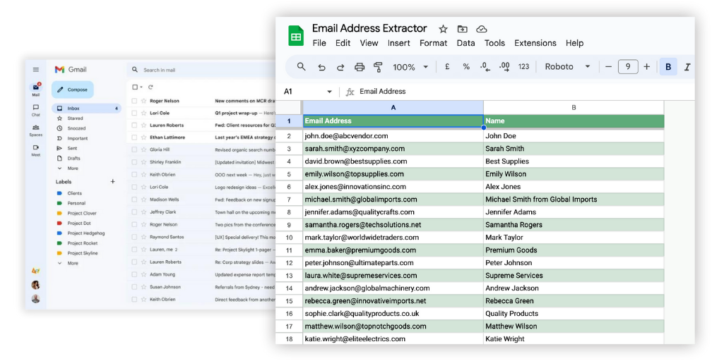 Email Address Extractor