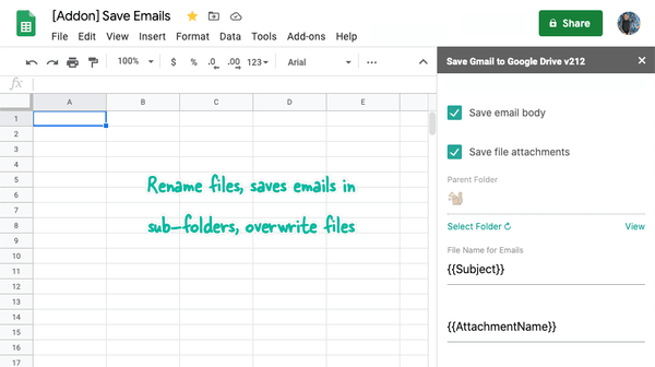 Customize Gmail Options